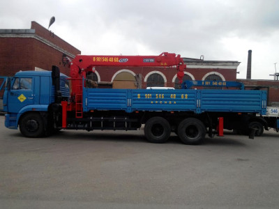 Кран-манипулятор КамАЗ 65117