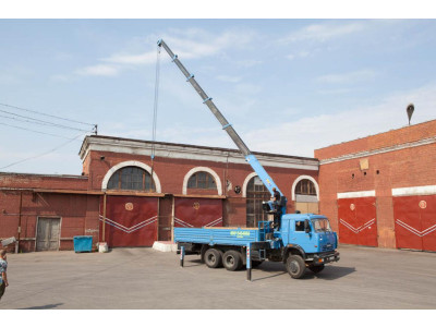 Кран-манипулятор длина борта 6 метров