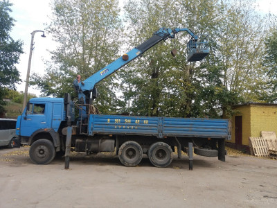Манипулятор Камаз  с люлькой