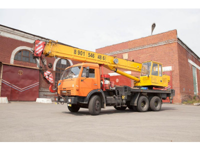 Автокран Ивановец 25 тонн в аренду
