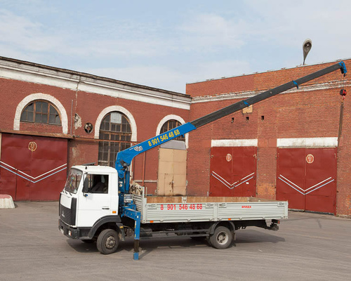 Манипулятор на шасси Маз 437043-328