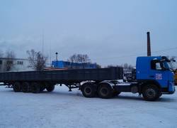 Вольво с п/пр МАЗ-9758-012 борт – 25 т